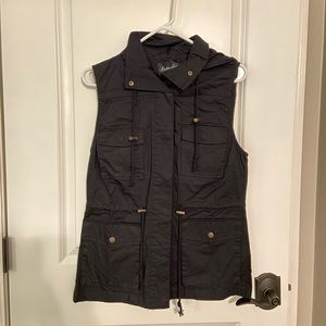 NWT Versona Endless Love Black Utility Vest